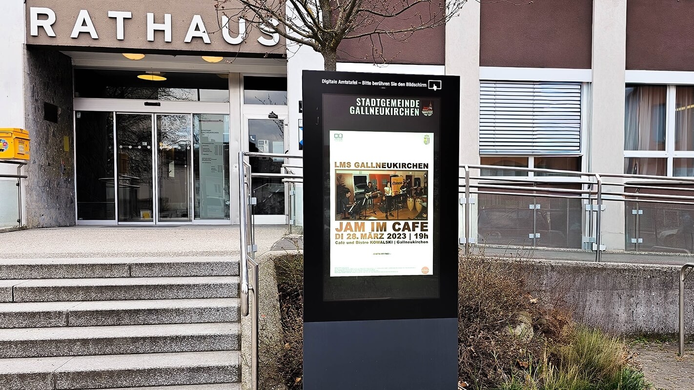 Digital Signage 4 digital signage digitale amtstafel rathaus